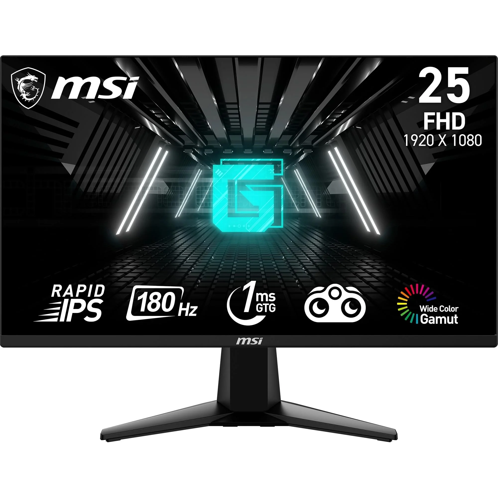 Monitor MSI G255F · 24.5" FHD 180Hz