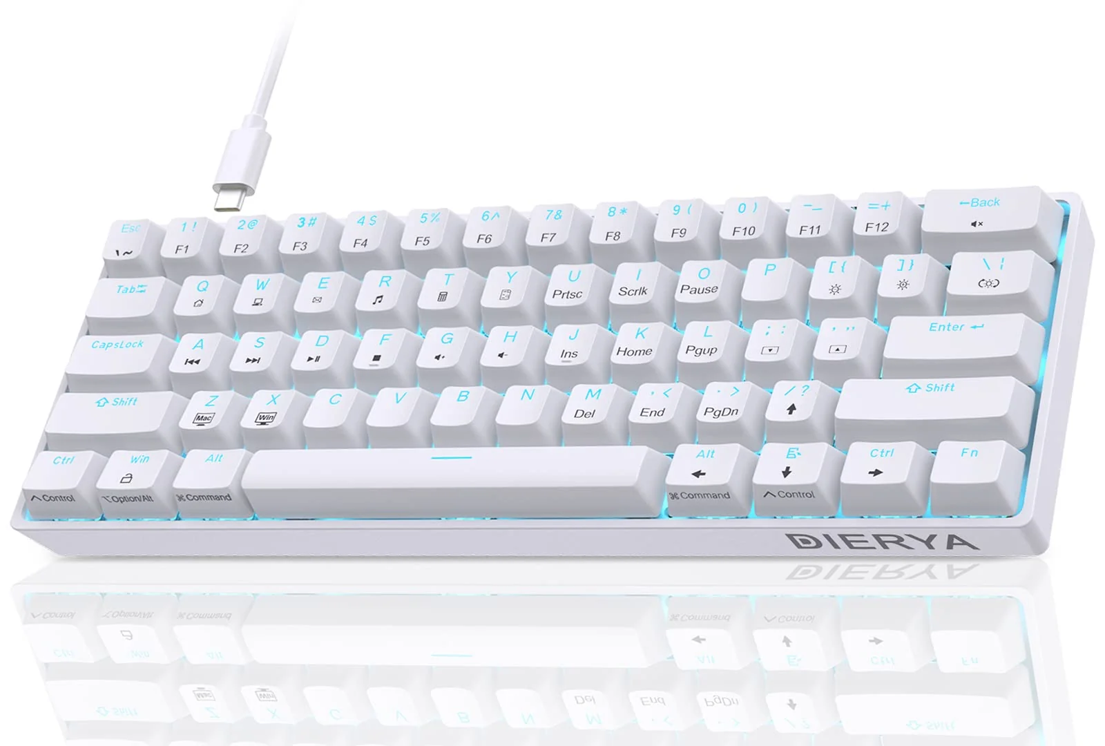 Teclado Dierya DK61SE Mecánico 60%