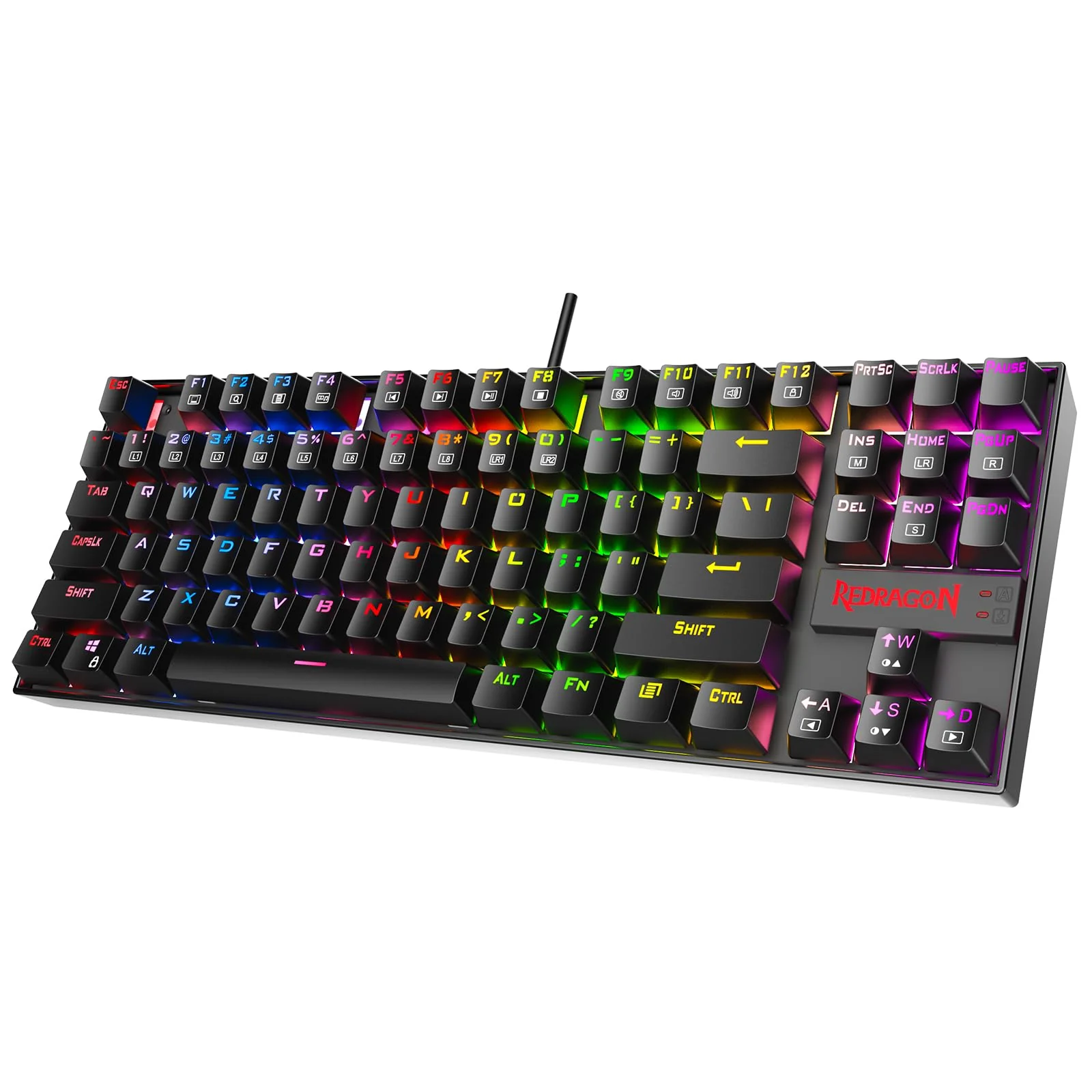 Teclado Redragon K552 Mecánico RGB