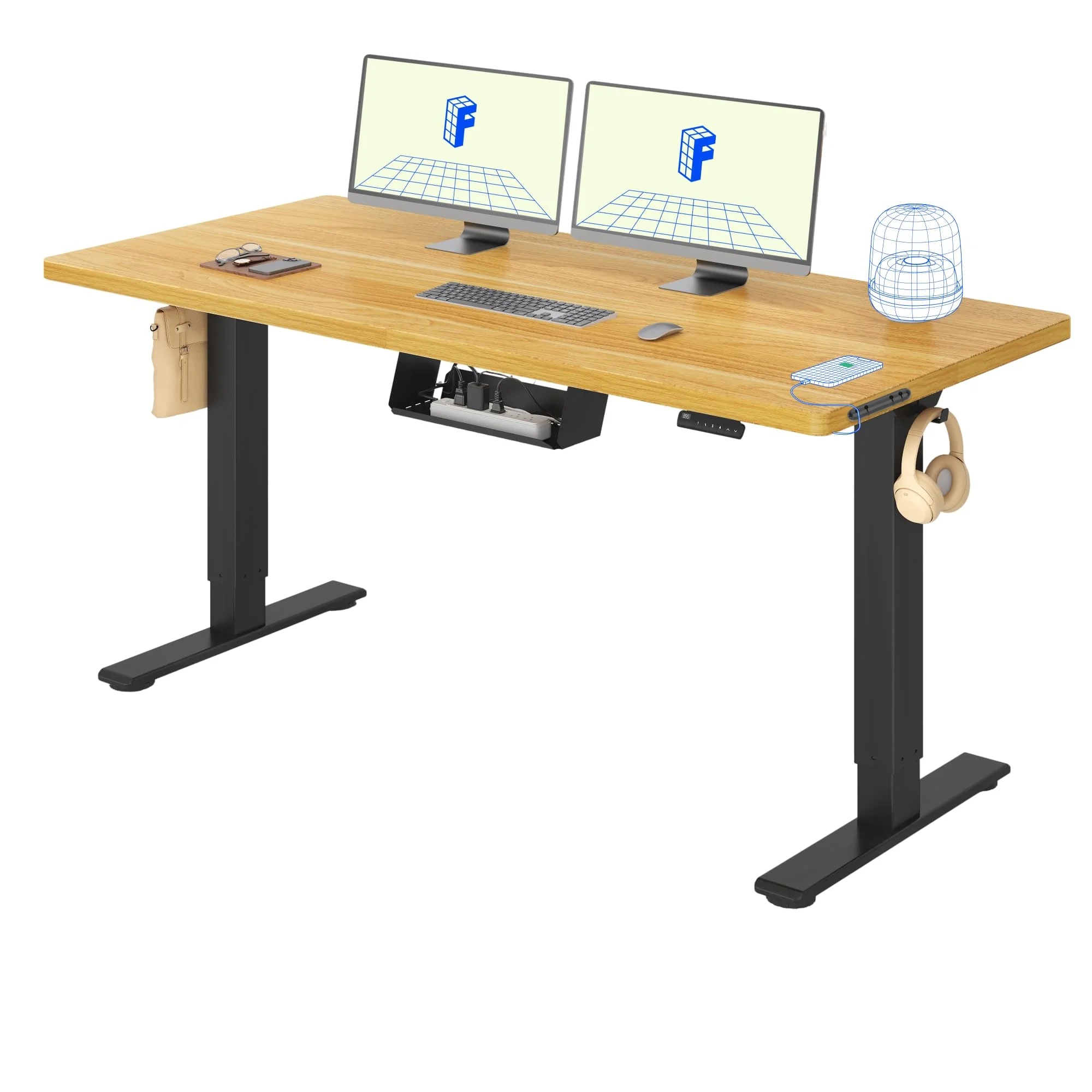 Escritorio FLEXISPOT Doble Motor 160x80cm