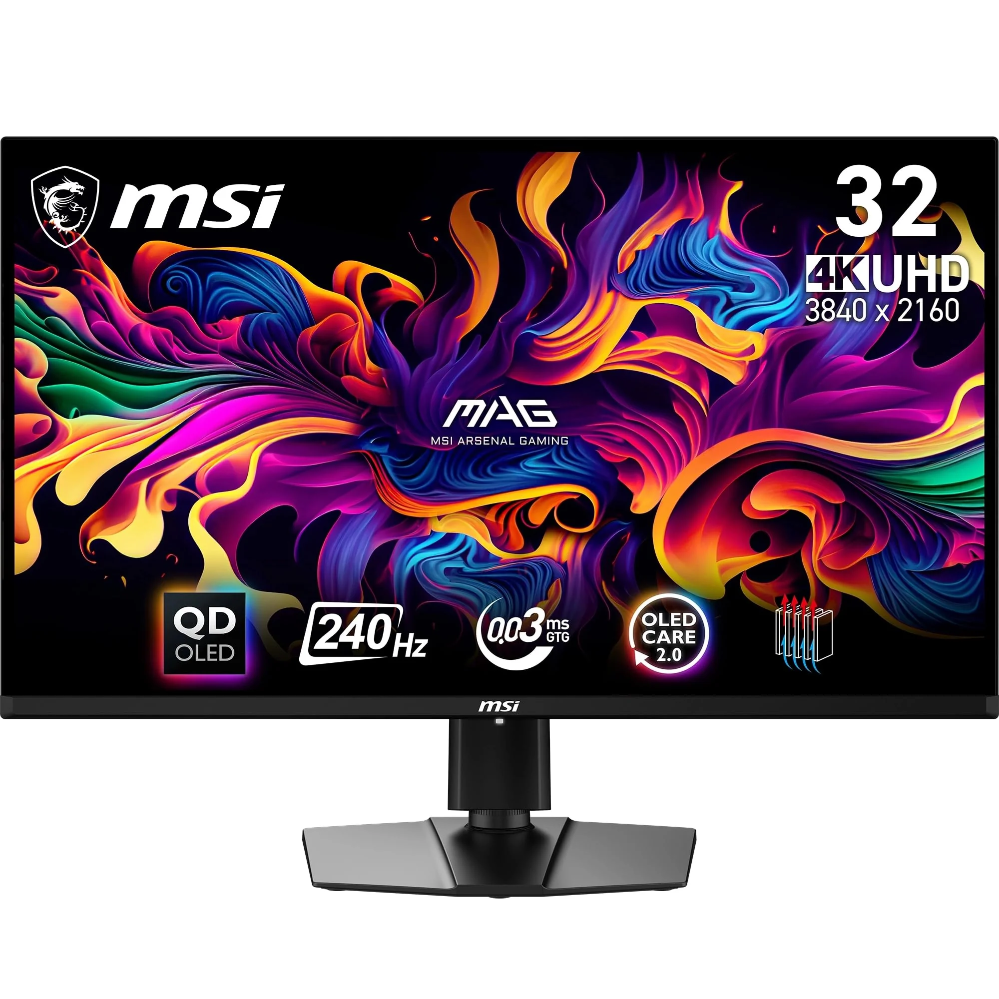 Monitor MSI MAG 321UPX QD-OLED · 31.5" 4K 240Hz