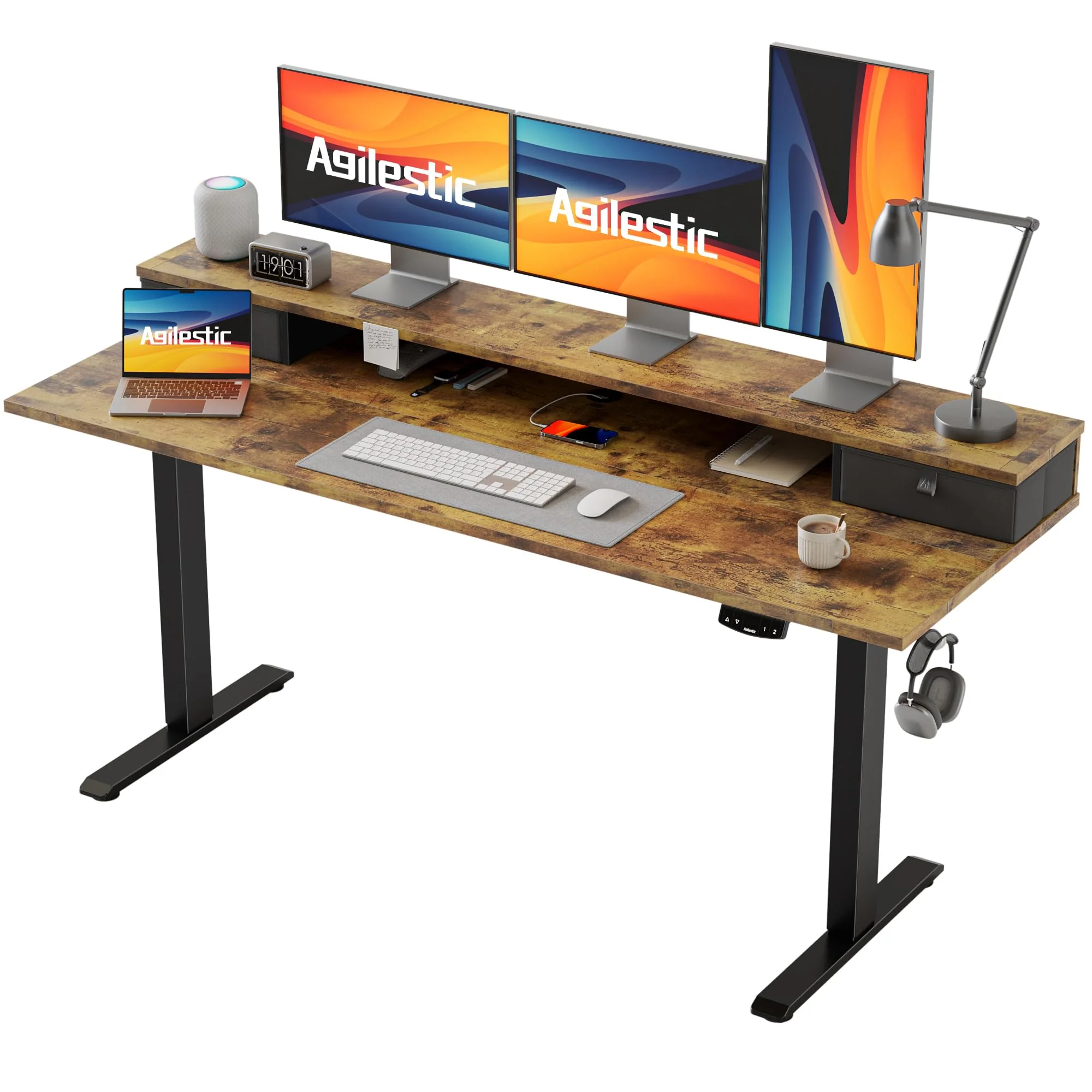 Escritorio Agilestic Elevable 160x60cm