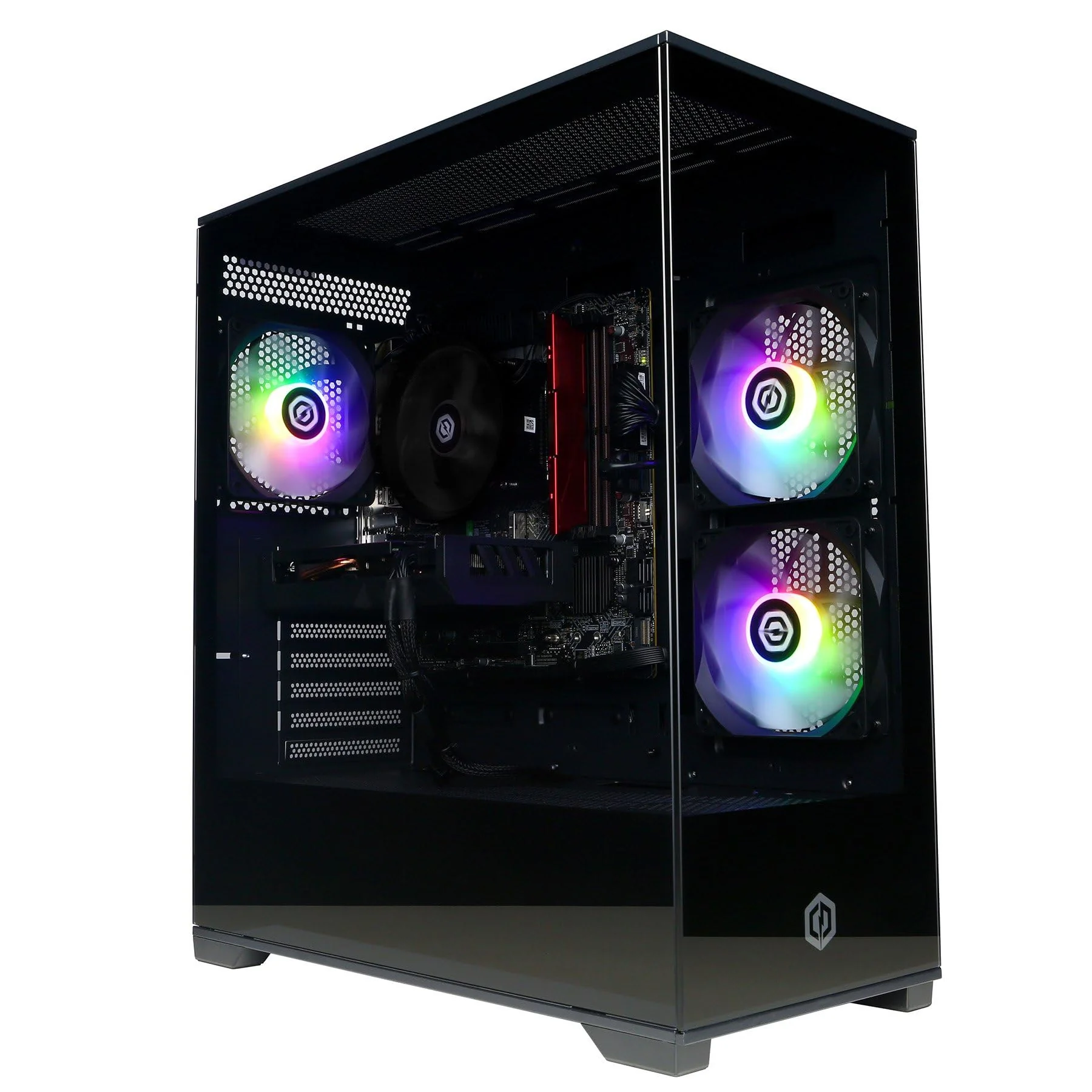 Setup Gaming CyberPowerPC Wyvern · Ryzen 5 5500 · RTX 5060