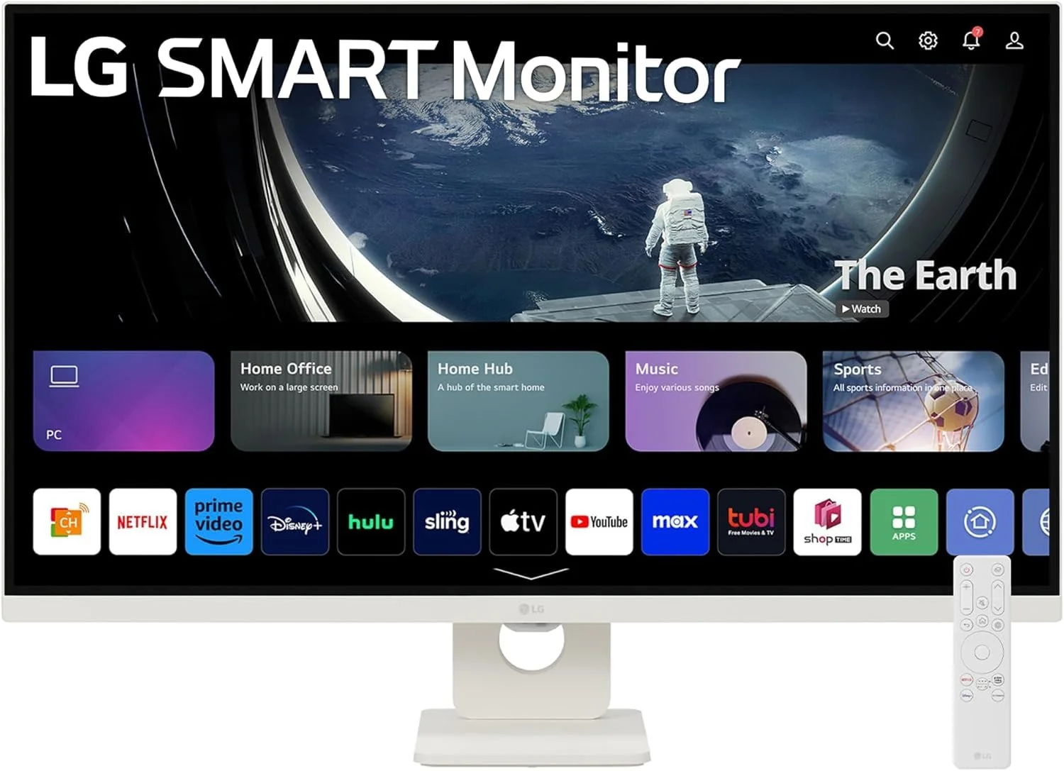 Monitor LG 32U721SA-W · 32" 4K VA 60Hz