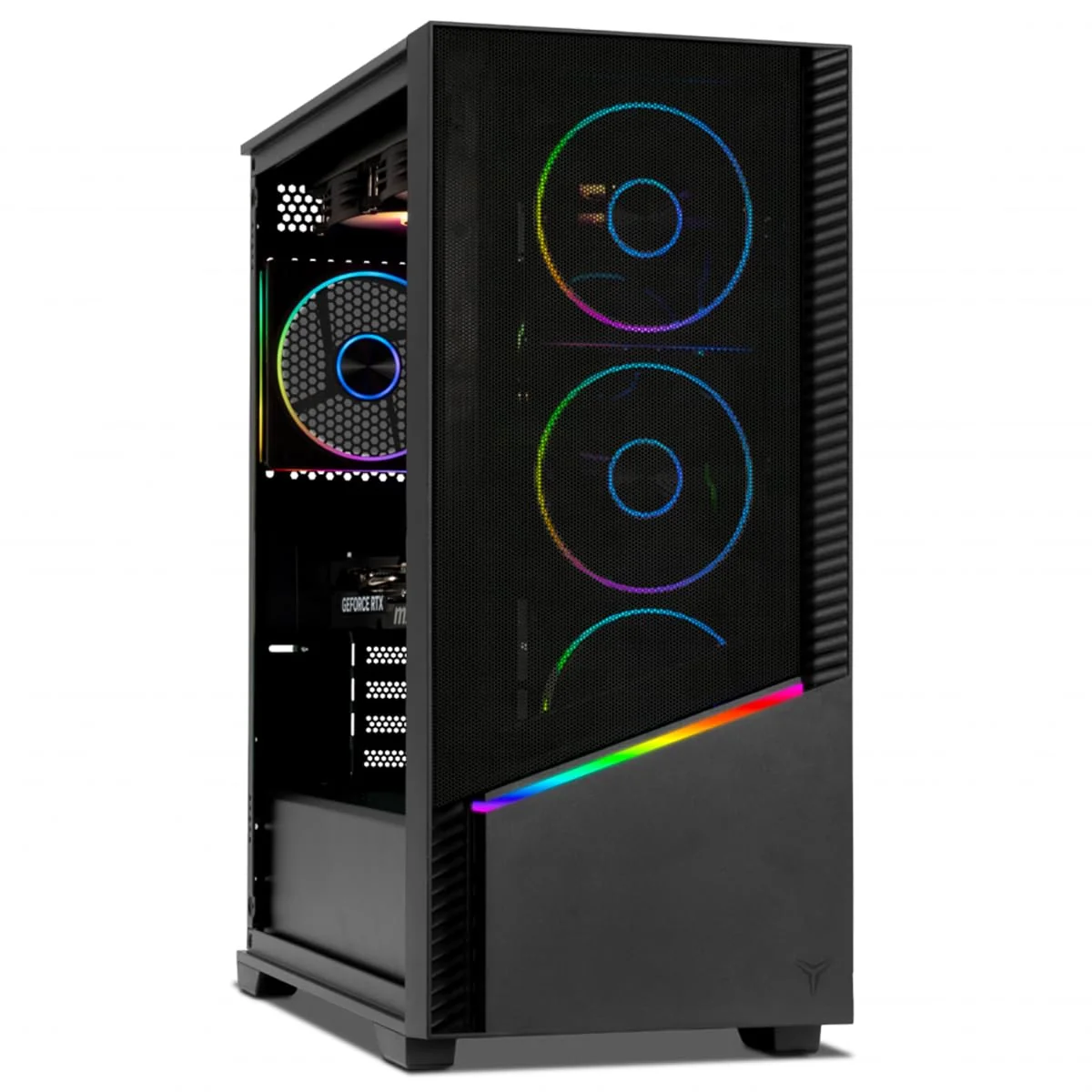 Setup Gaming YEYIAN Elara · Ryzen 7 7800X3D · RTX 5070
